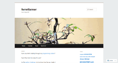 Desktop Screenshot of ferretfarmer.net
